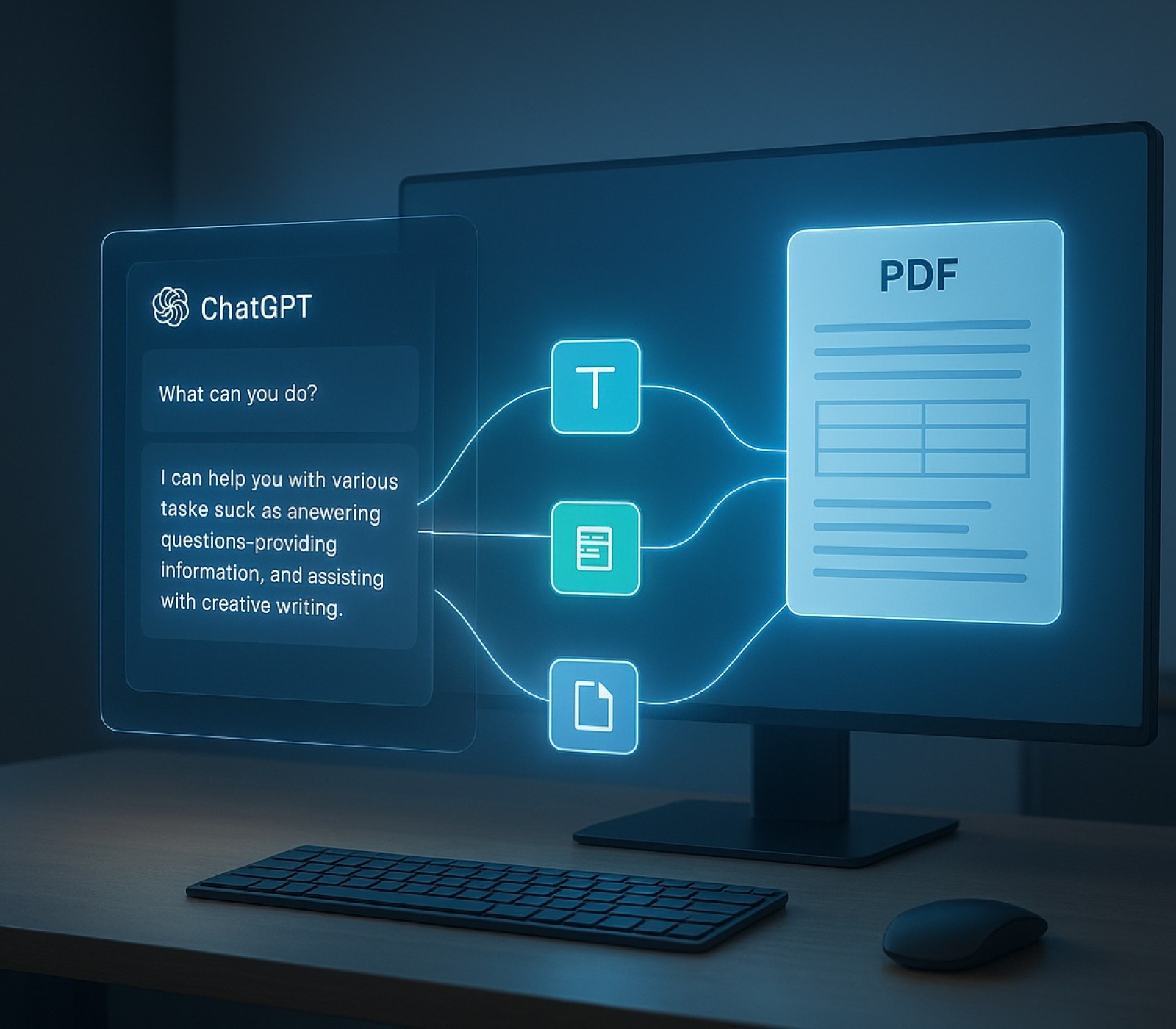 ChatGPT agora cria imagens e entende PDFs