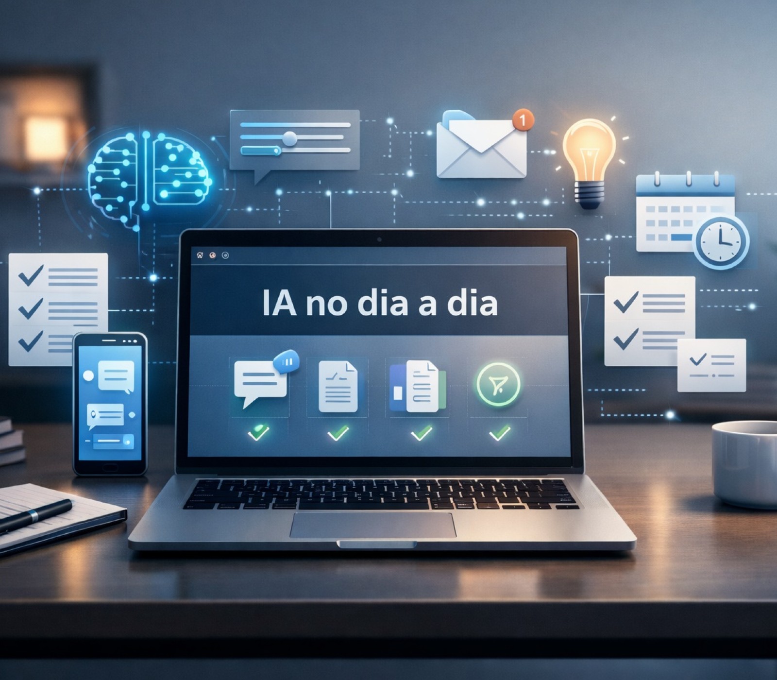 IA no dia a dia: automatizando tarefas simples do seu negócio