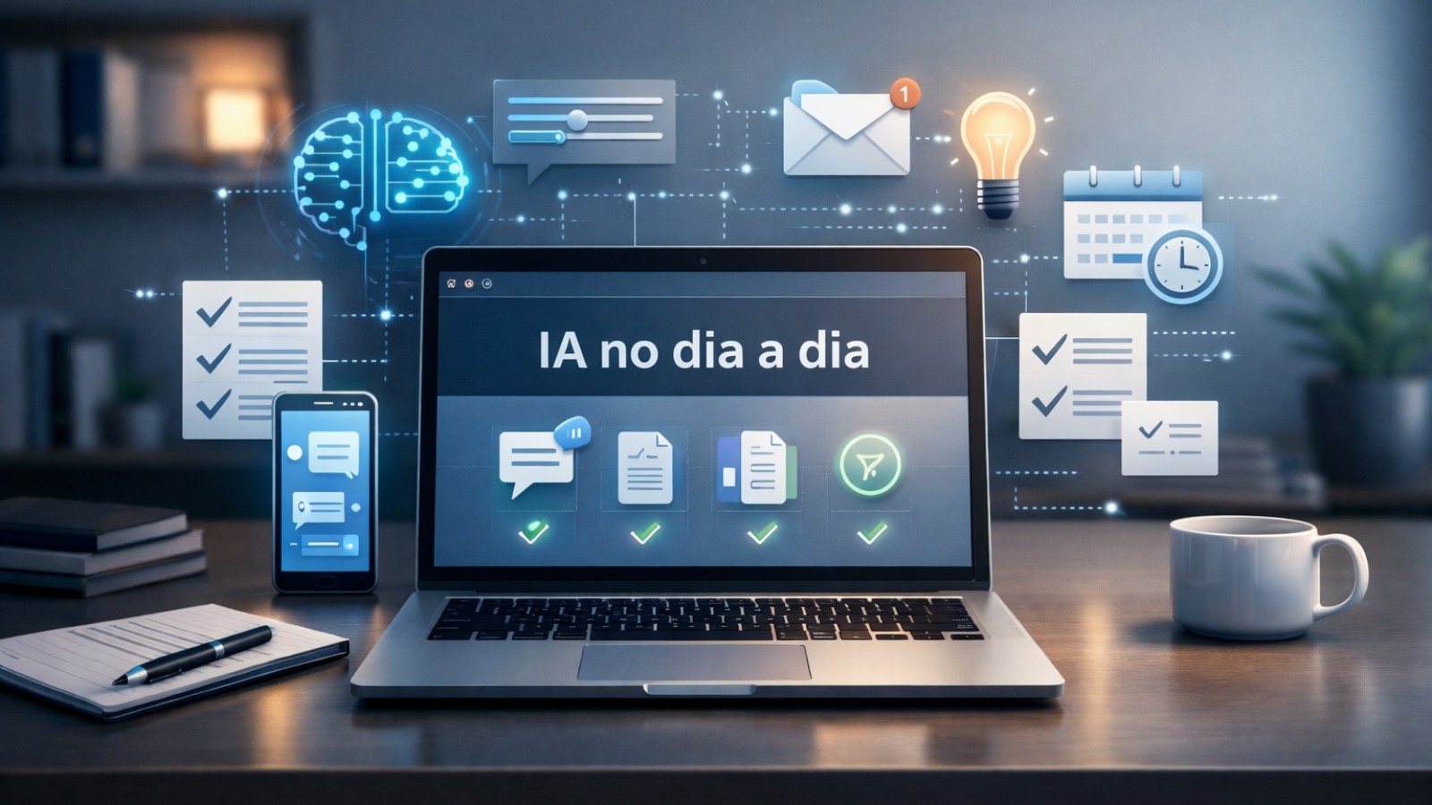 IA no dia a dia: automatizando tarefas simples do seu negócio