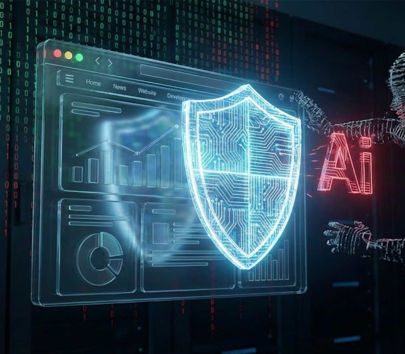 Segurança Cibernética na Era da IA: Por que o disWEB é a Fortaleza do seu Site Institucional