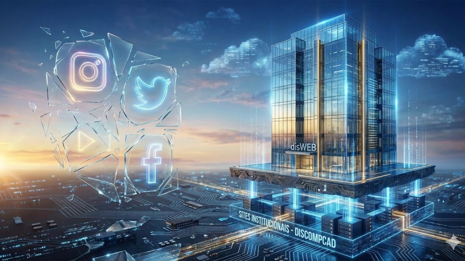 Site Institucional vs. Redes Sociais: Por que sua 