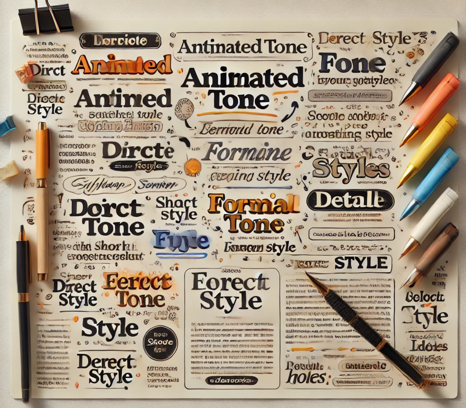 Tom e Estilo de Conteúdo 